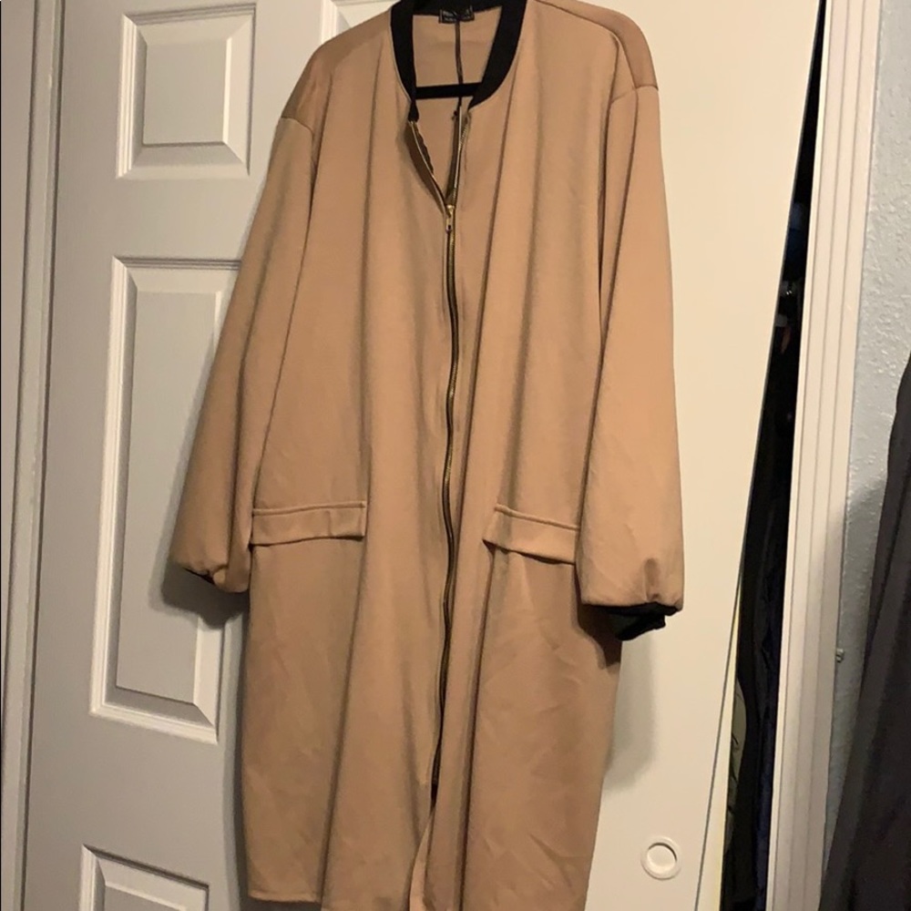 long Bomber Jacket
